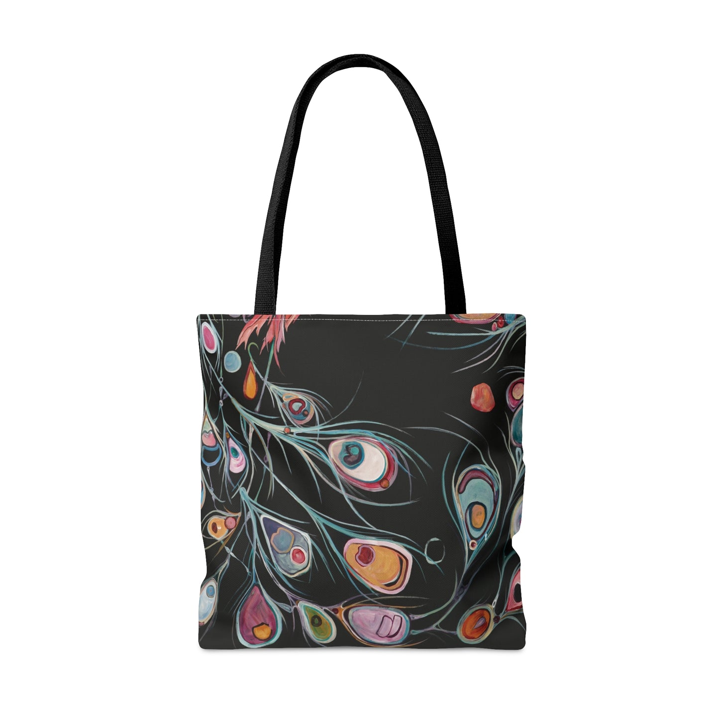 "Peacock" Tote Bag by Zabrina Fine Art