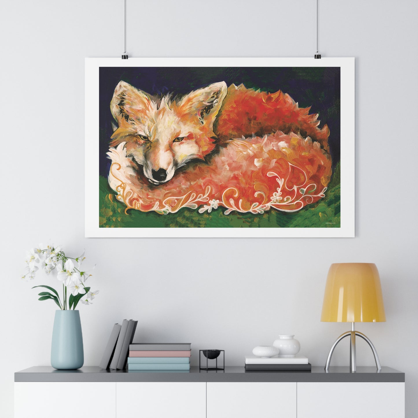 "Fox" Giclée Art Print by Zabrina Fine Art