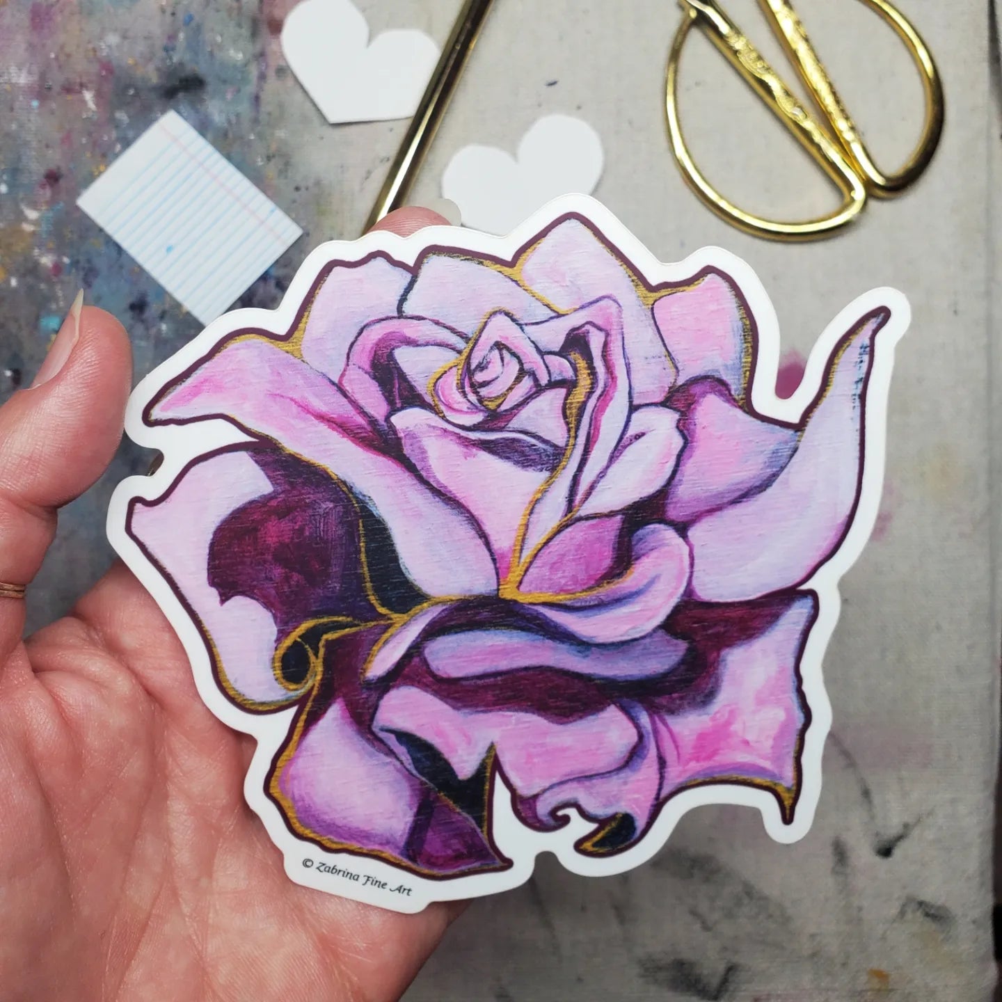 "Gilded Rose ZSticker" Die-Cut Sticker