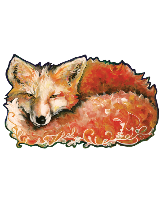 "Fox ZSticker" Die-Cut Sticker